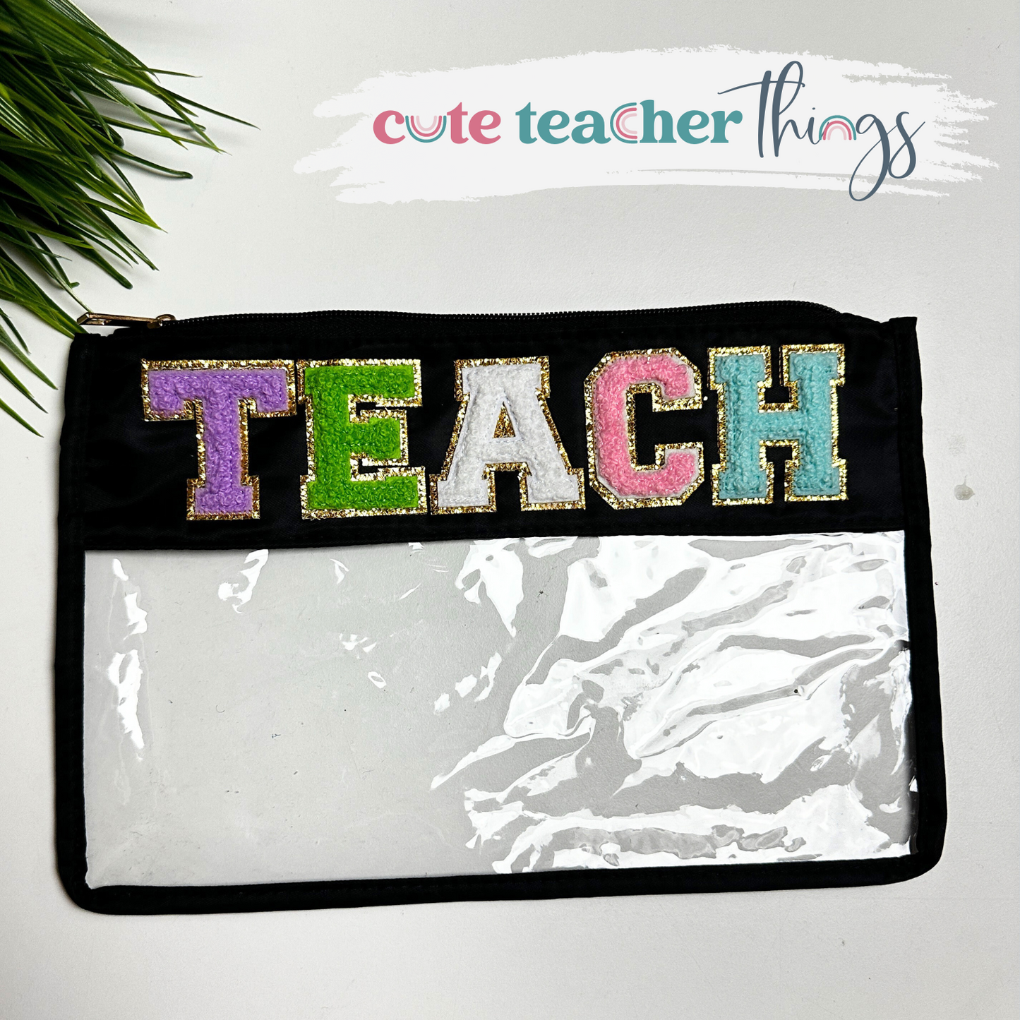 Teach Plastic Zipper Bag