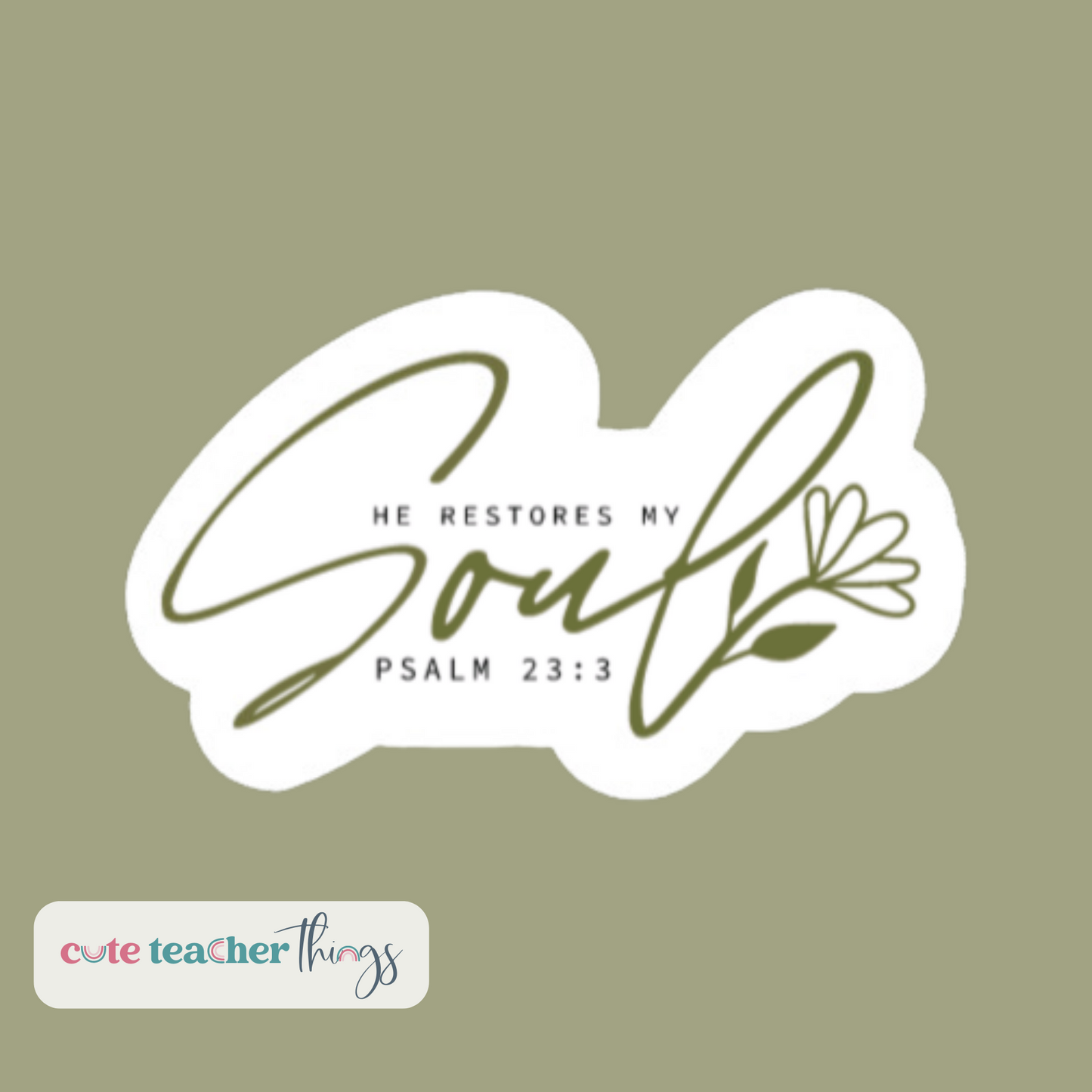 perfect for mugs, tumbler, teacher journals, hydrofasks sticker