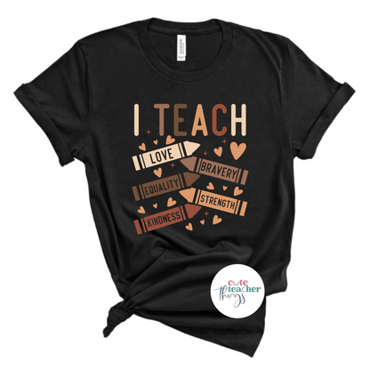 black educator t-shirt, juneteenth 1865 tee, black history month