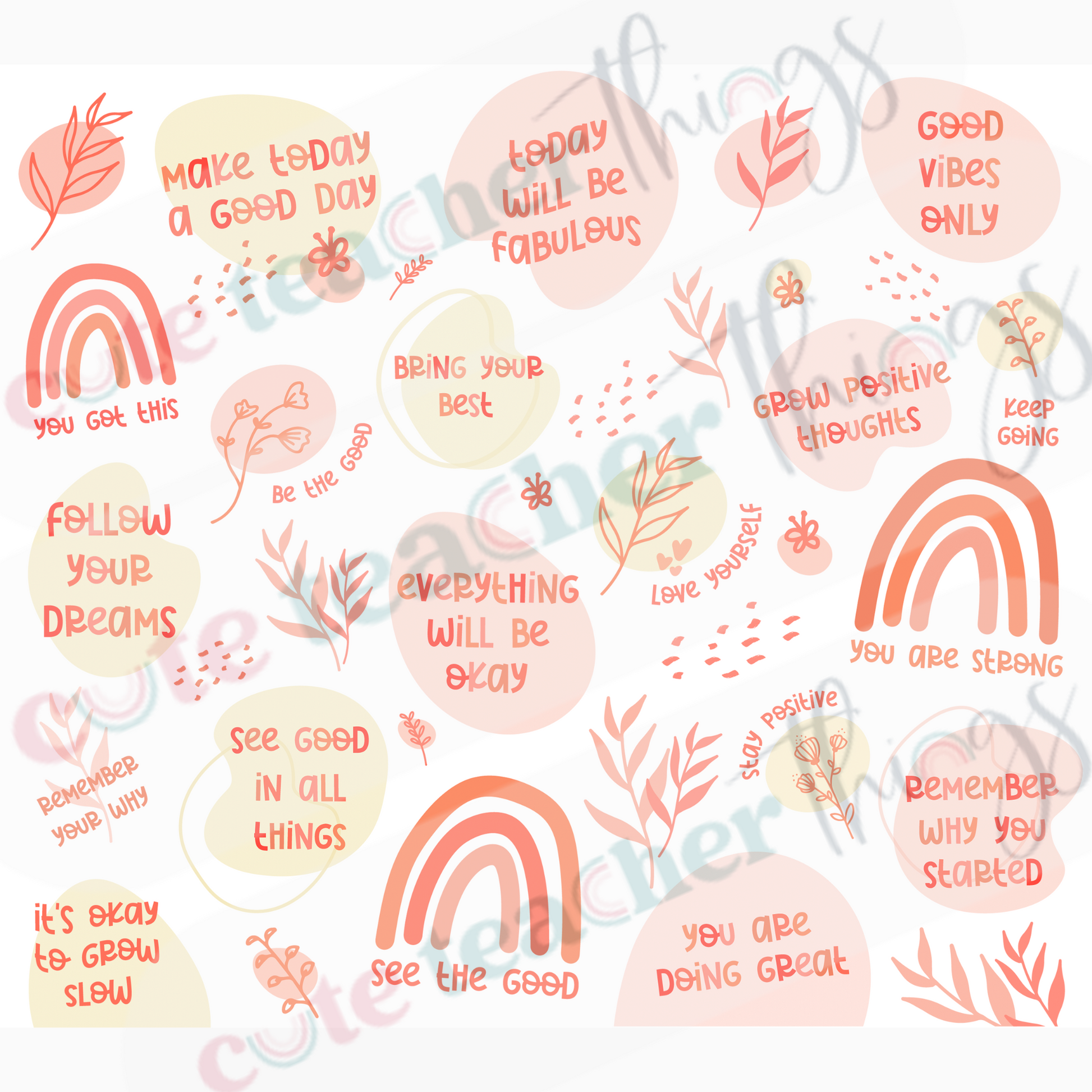 motivation tumbler wrap design