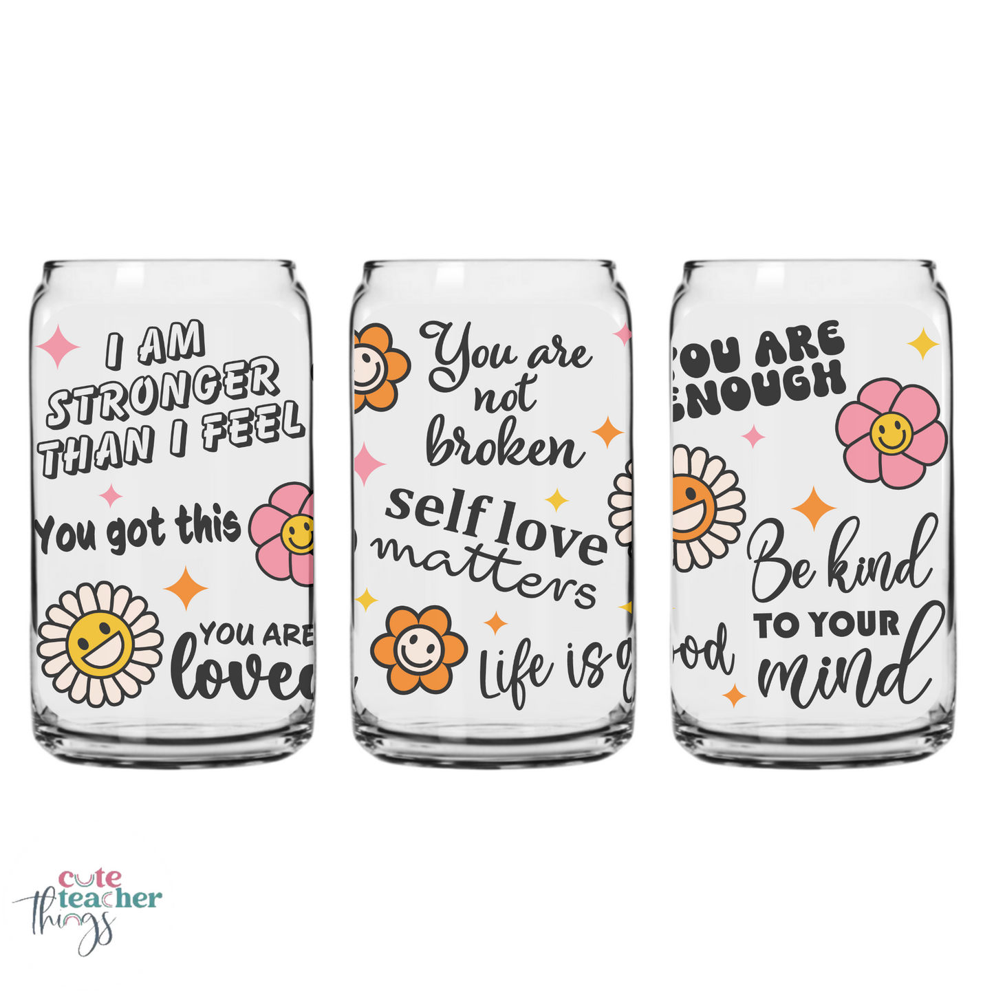 back to school teacher glass cup, for cold beverages, coffee lover teachers