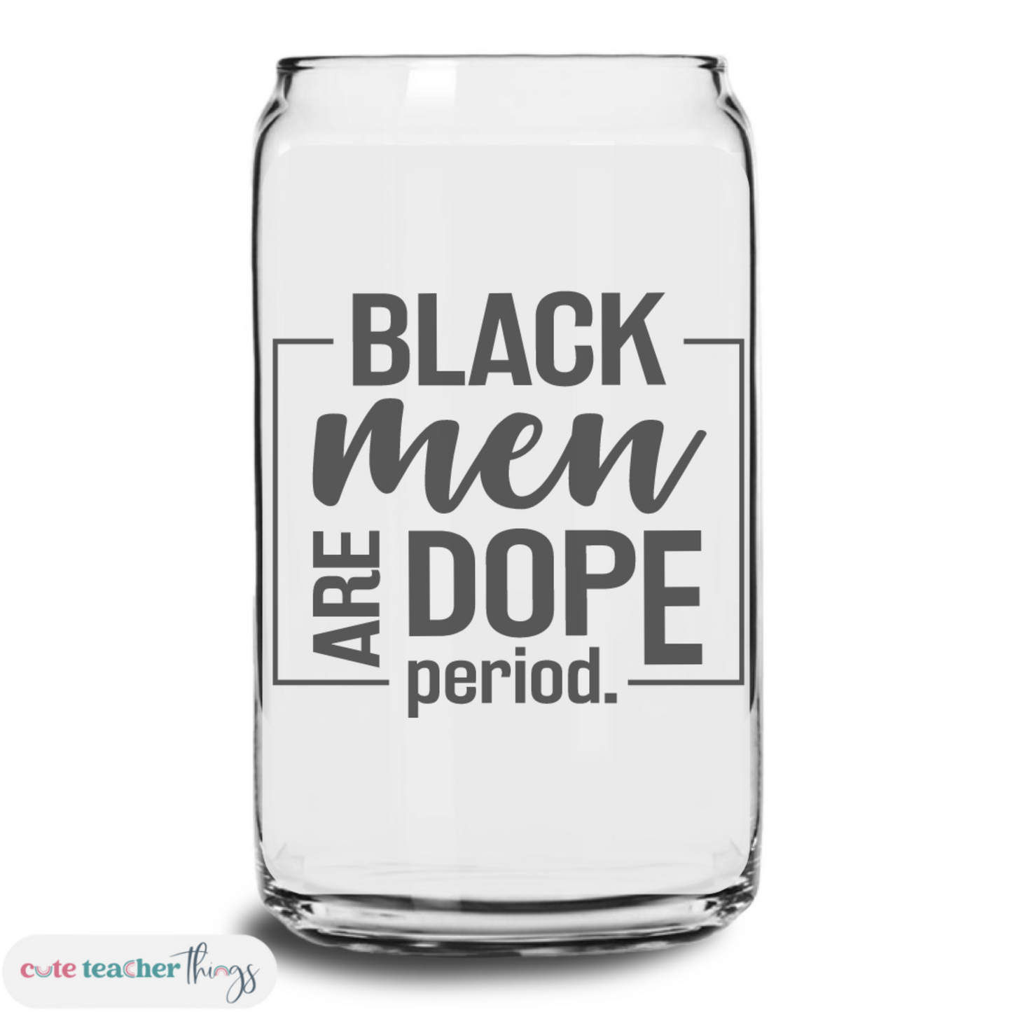 for black teachers, perfect cold beverages glass cup, iced coffee cup