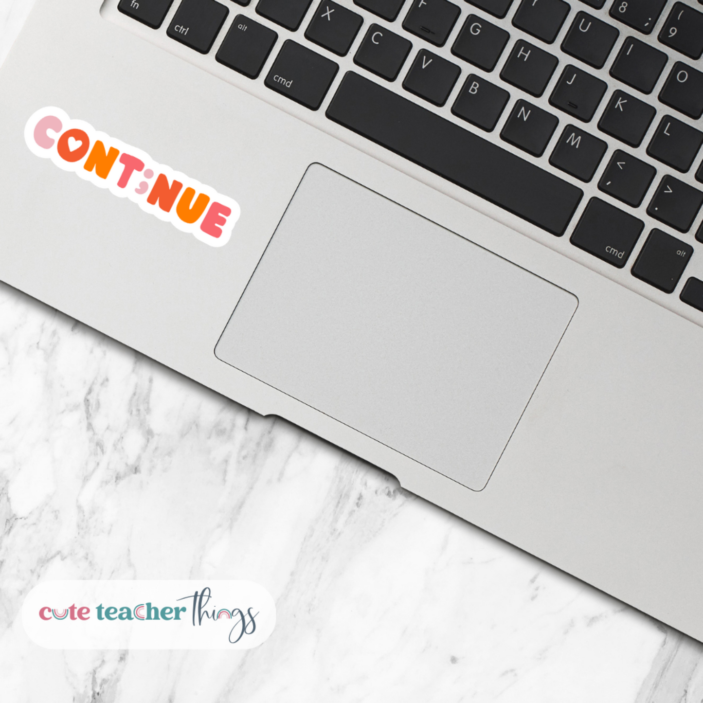 continue sticker, semicolon, mental health awareness sticker