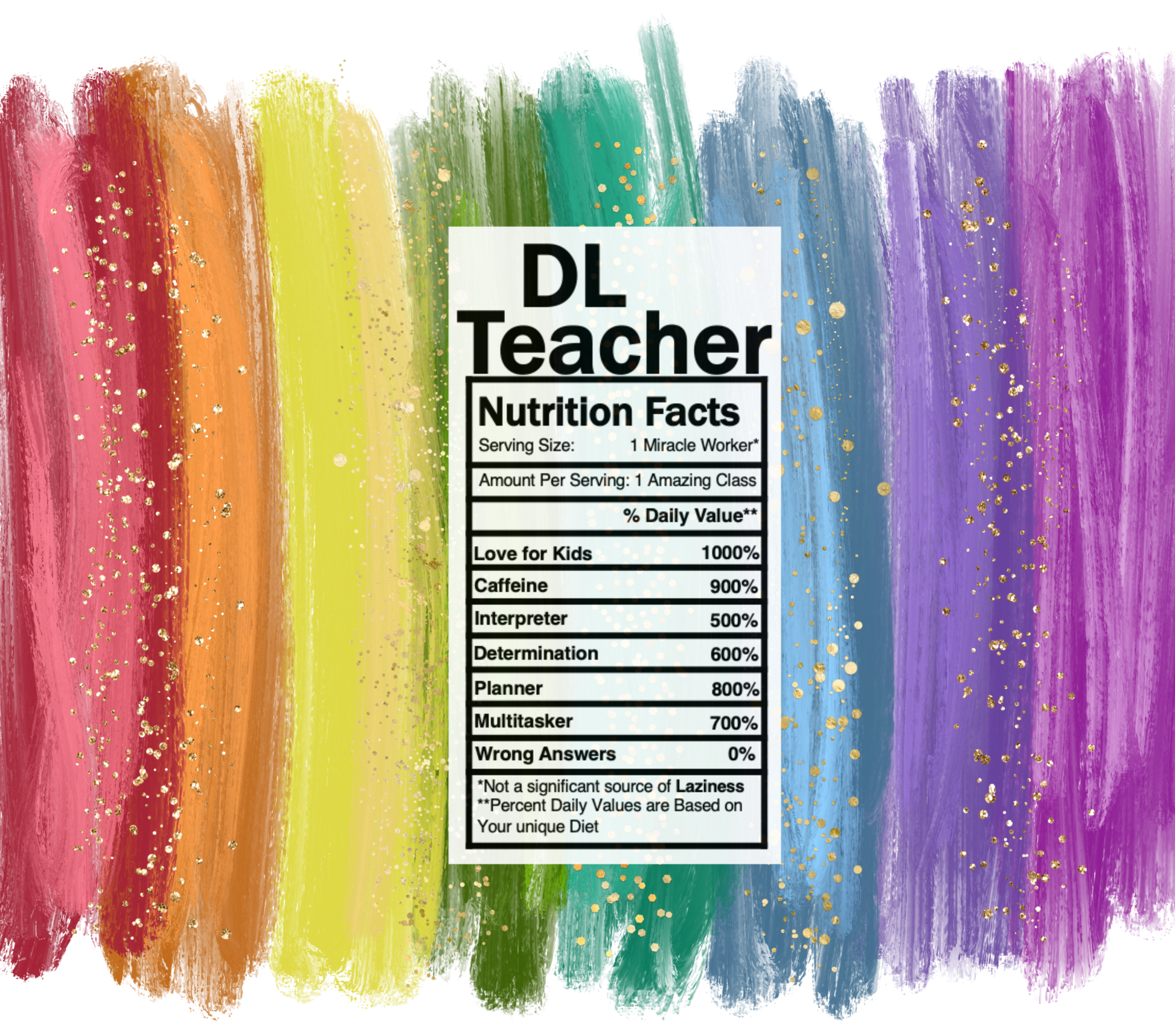 bright rainbow dl teacher nutrition facts svg