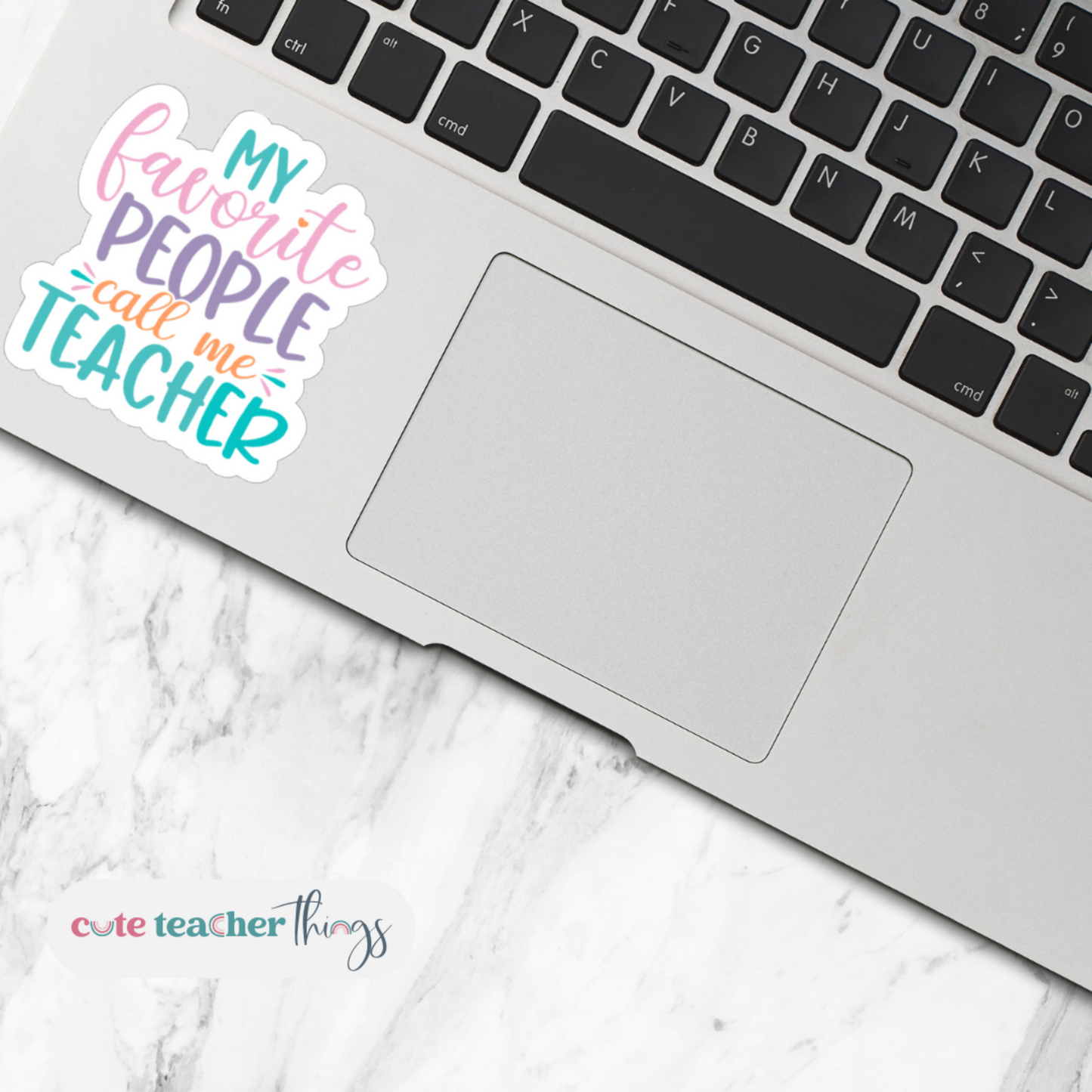 teacher's sticker for laptop, ipad, iphone, journal, tumbler, birthday gift, teachers day celebration gift