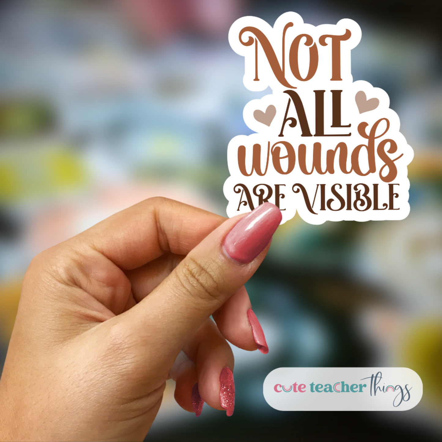 anxiety sticker, psychology sticker, therapy sticker