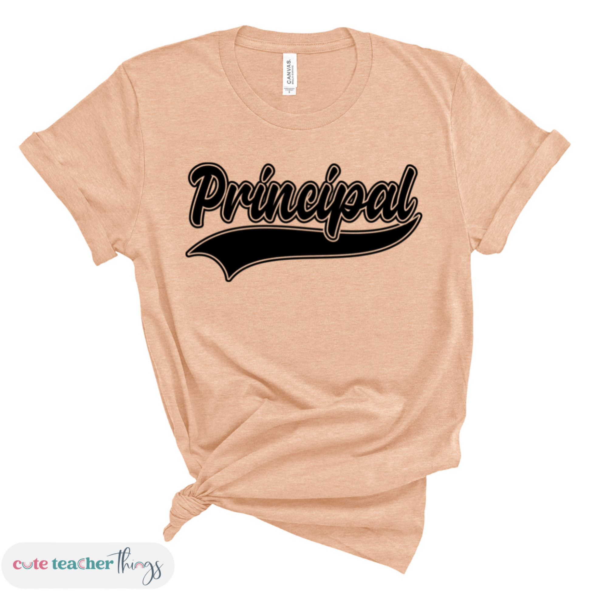 trendy principal t-shirt, positive affirmation t-shirt