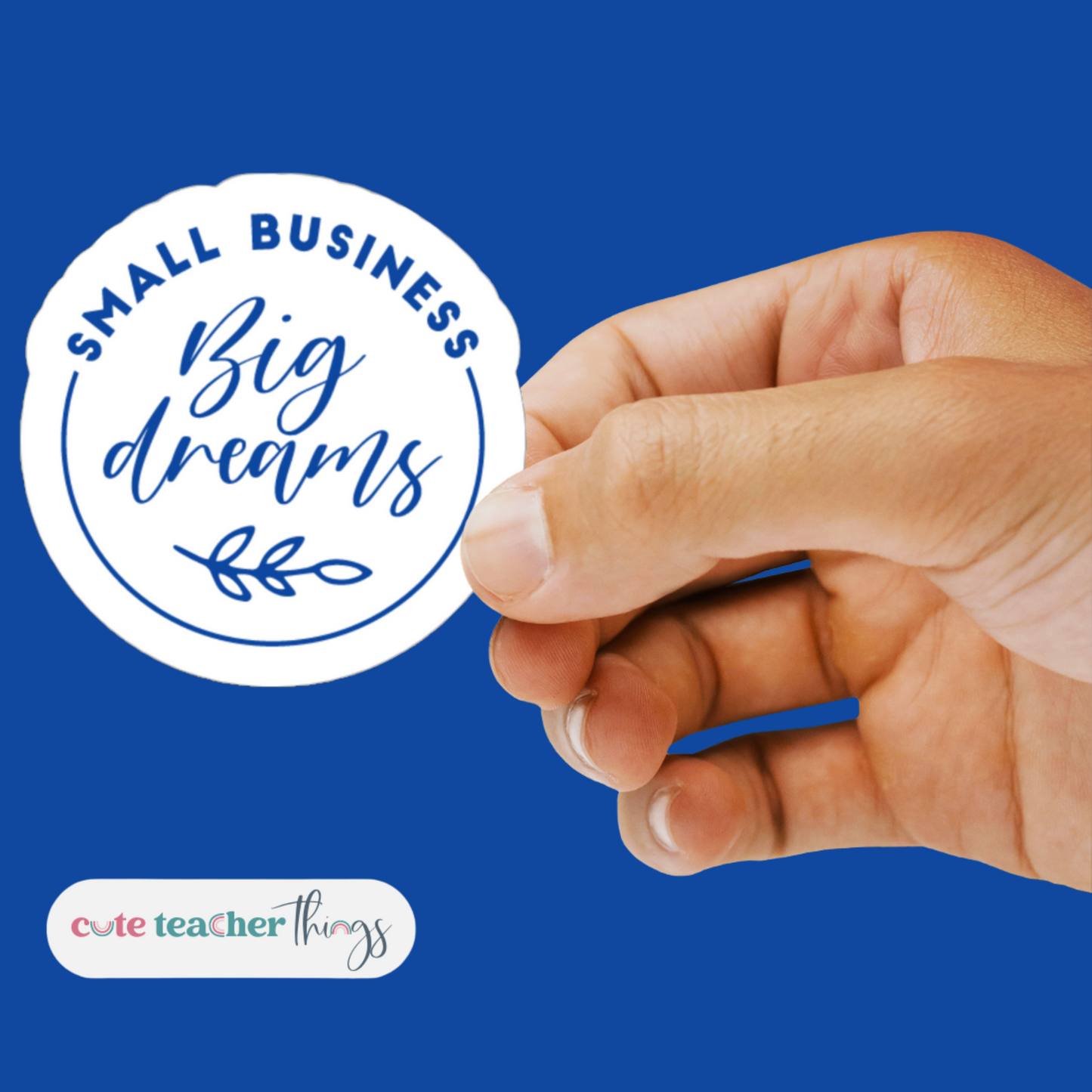 weather proof, business goal, dream big sticker