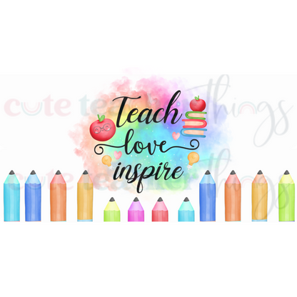 teach love inspire design