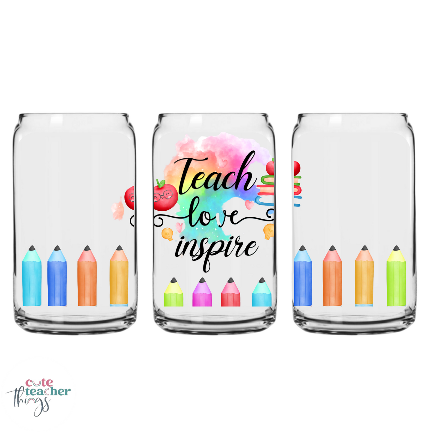 Beer Can Glass with Bamboo Lids and Straws, coffee lover teacher, gift for him and for her