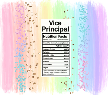 Vice Principal Nutrition Tumbler