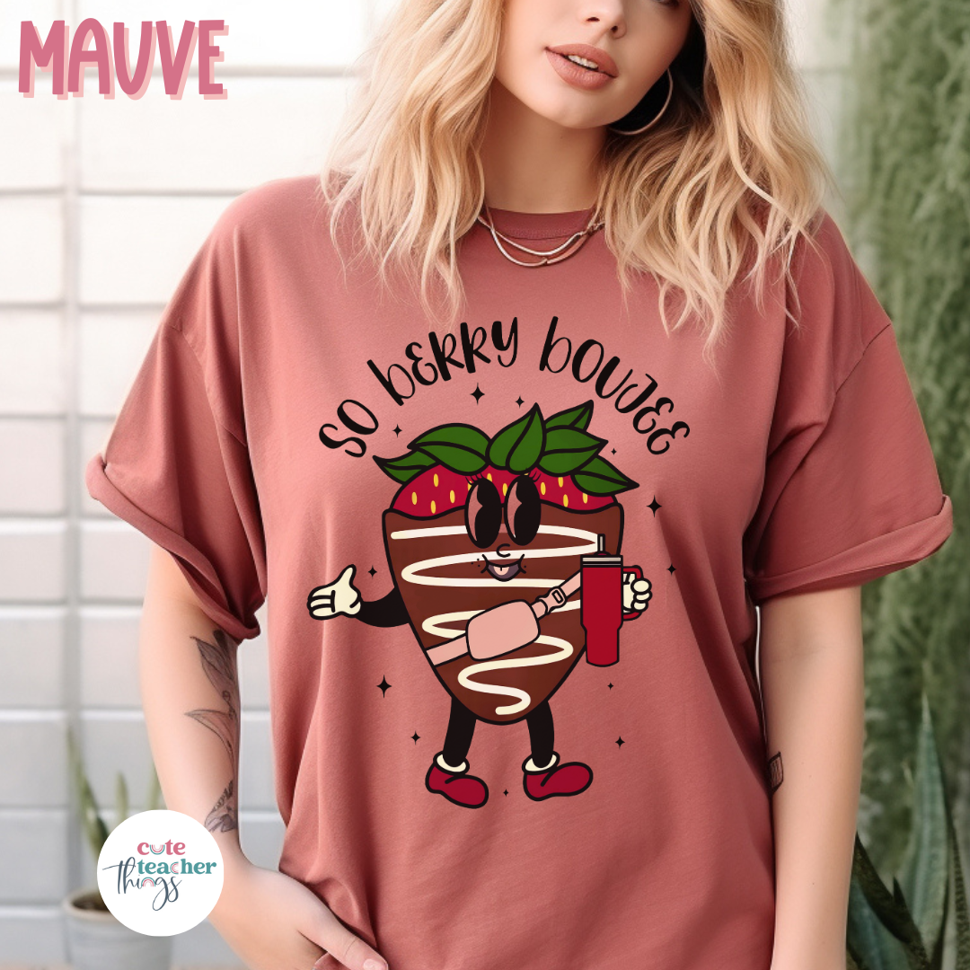 So Berry Boujee Tee