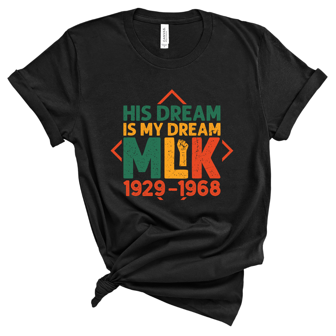 mlk tee, mlk day t-shirt, black pride