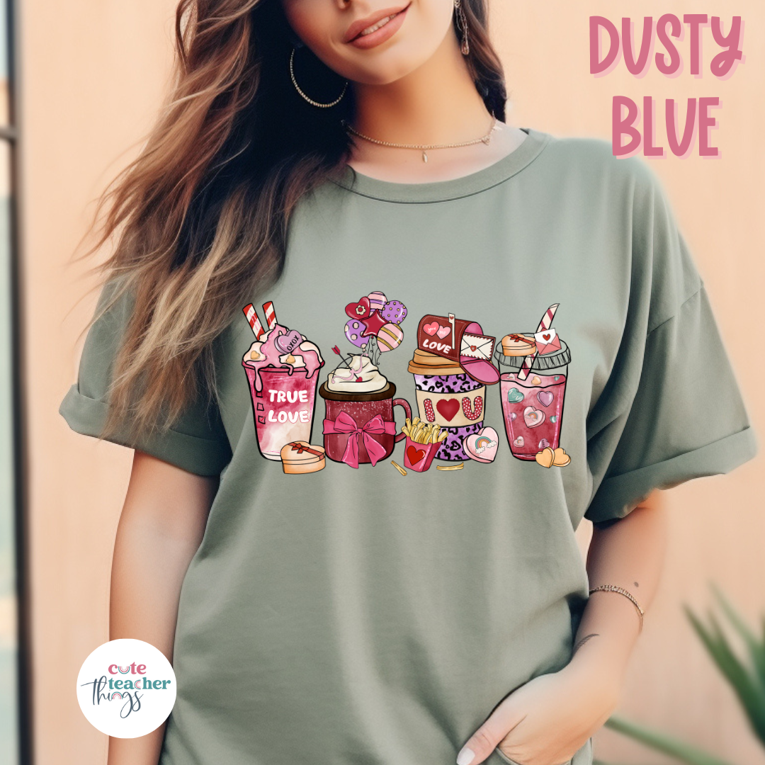 Valentine Drinks Tee