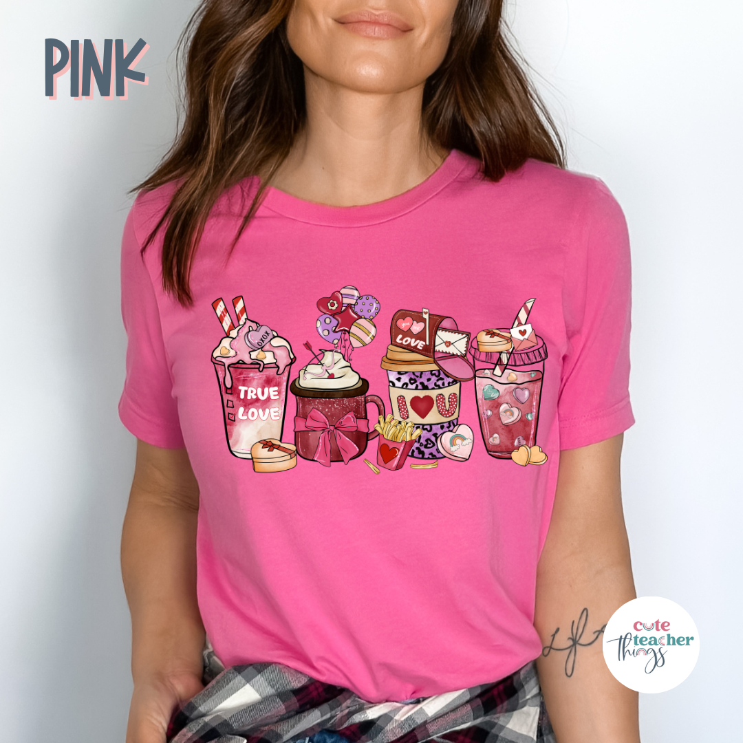 Valentine Drinks Tee