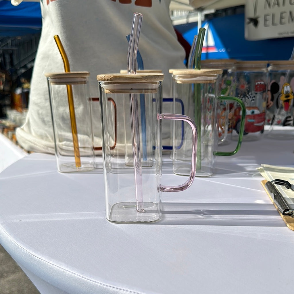 Square Glass Cup