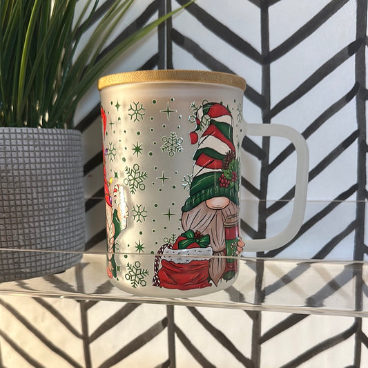 Christmas Glass Cup