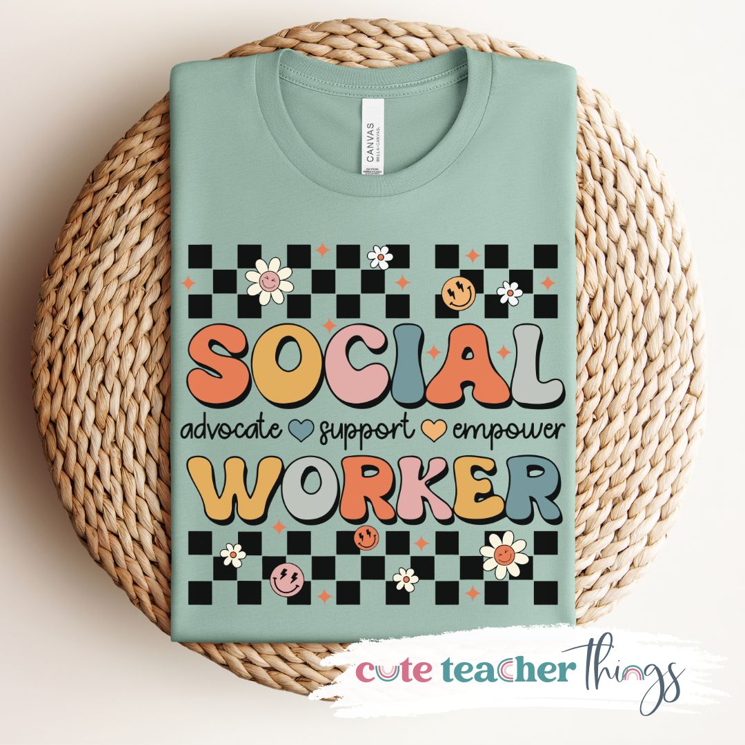 Advocate Social Worker Tee