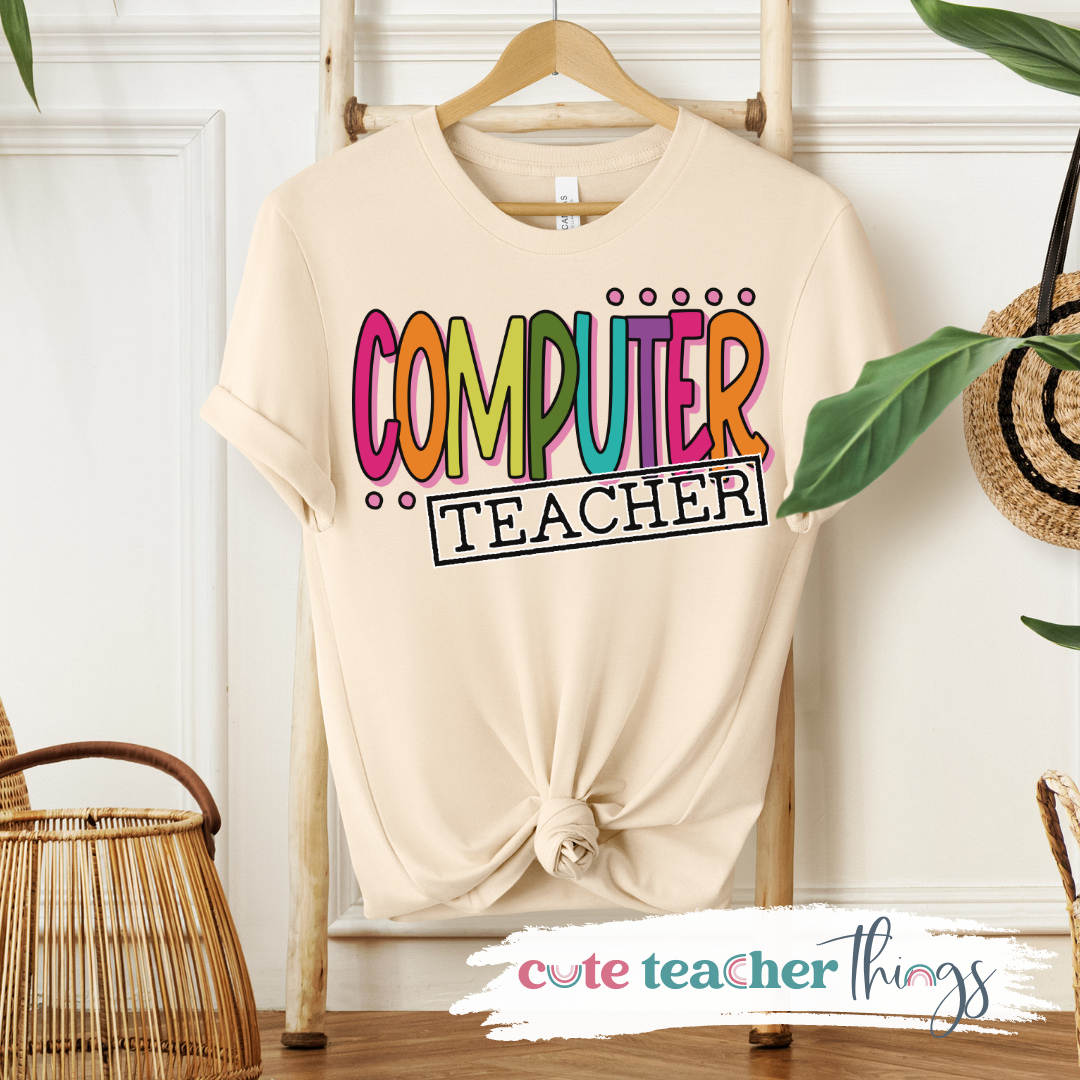 Computer Teacher Tee