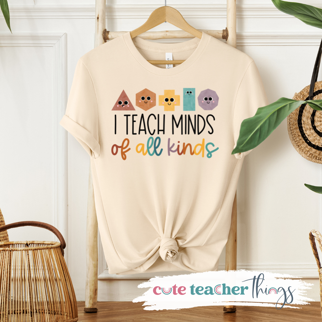 I Teach Minds Of All Kinds Tee