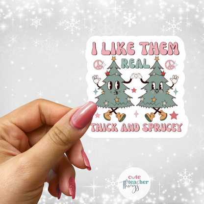 made to last, christmas vibes sticker, teacher laptop sticker