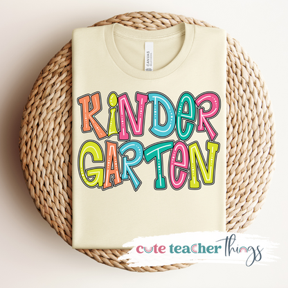 Kindergarten Bright Tee