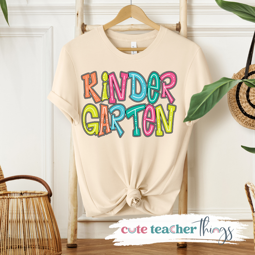 Kindergarten Bright Tee