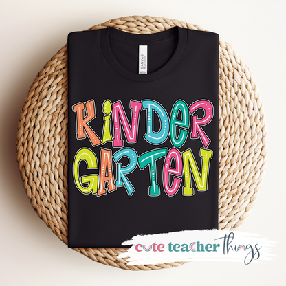 Kindergarten Bright Tee