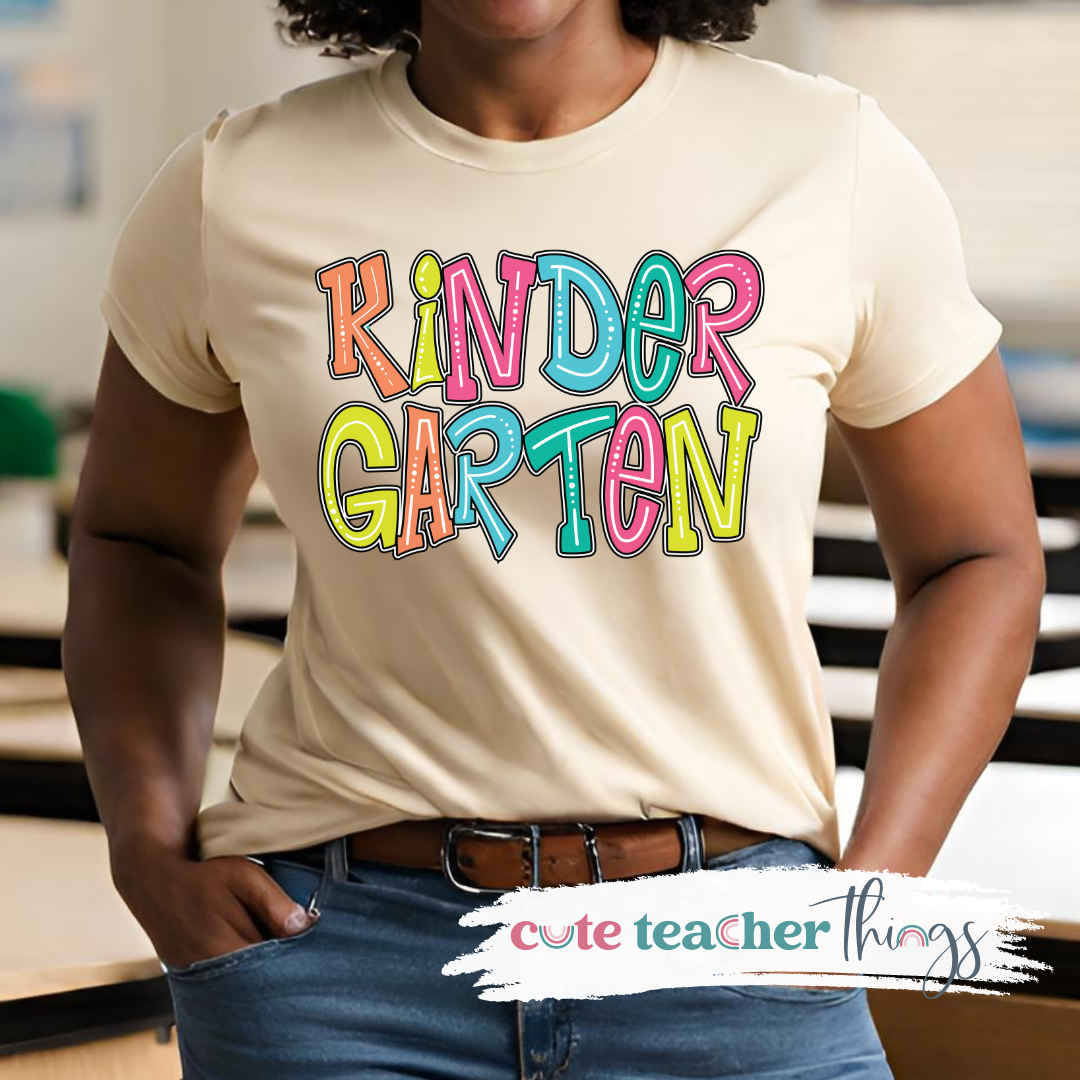 Kindergarten Bright Tee