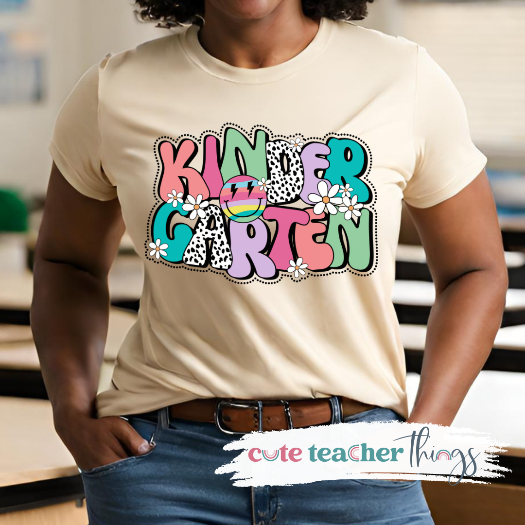 Kindergarten Retro Tee