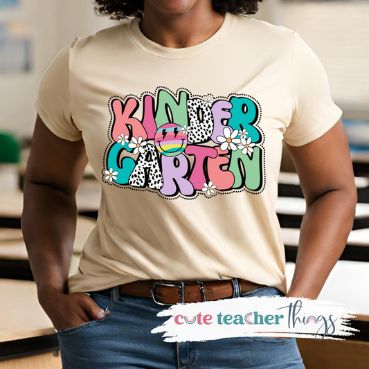 Kindergarten Retro Tee