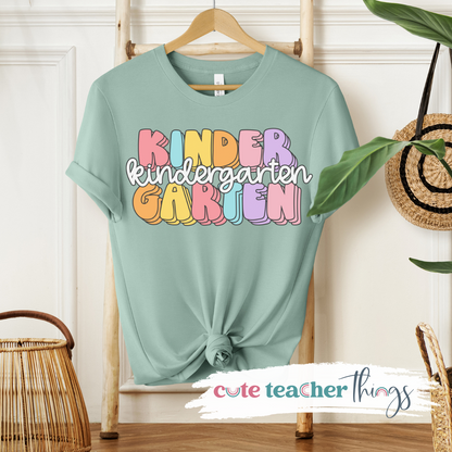 Kindergarten Split Tee