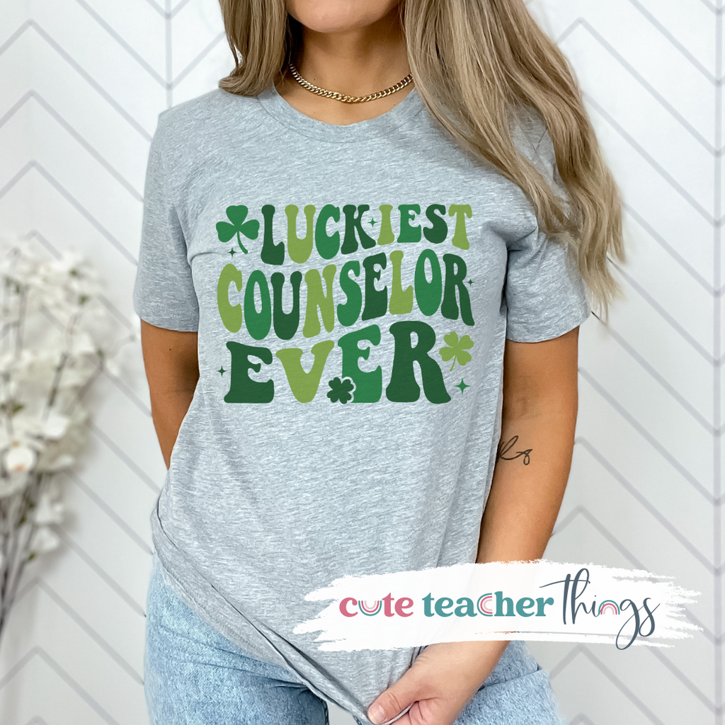 Luckiest Counselor Ever Tee