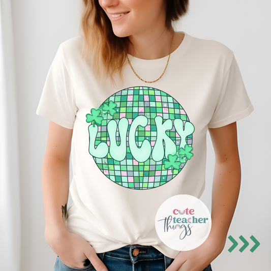 Lucky Disco Ball Tee