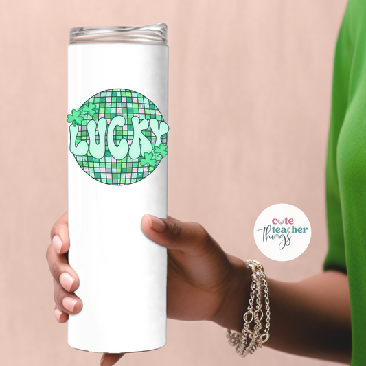 Lucky Disco Ball Tumbler