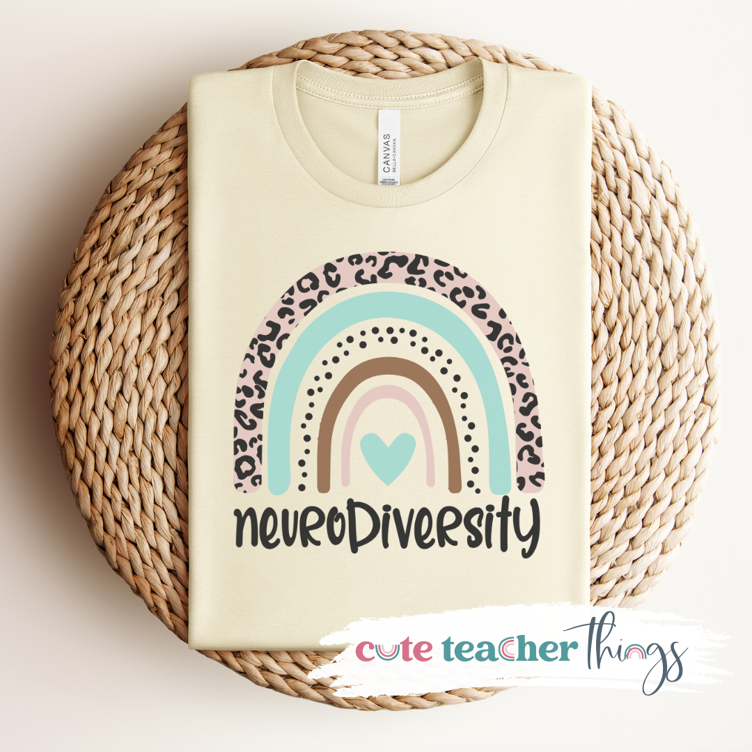 Neurodiversity Rainbow Tee