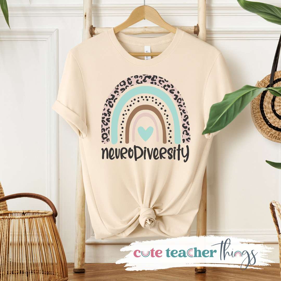 Neurodiversity Rainbow Tee