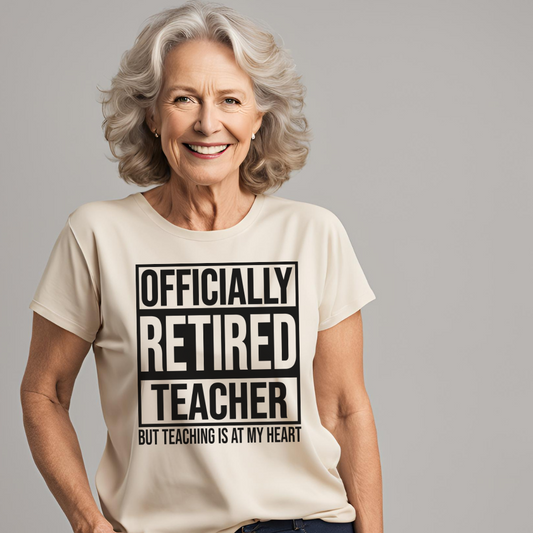 Officially Retired Teacher Tee