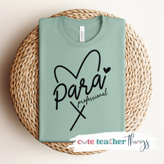 Para Professional Heart Tee