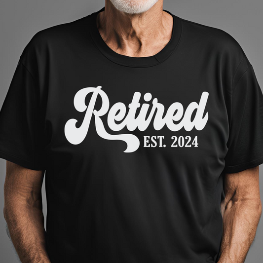 Retired EST. 2024 Tee