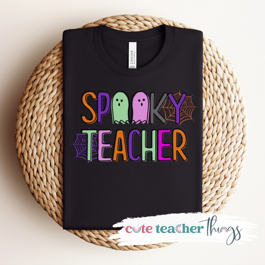 Spooky Teacher Tee