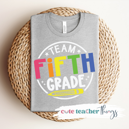 Team Fifth Grade Tee