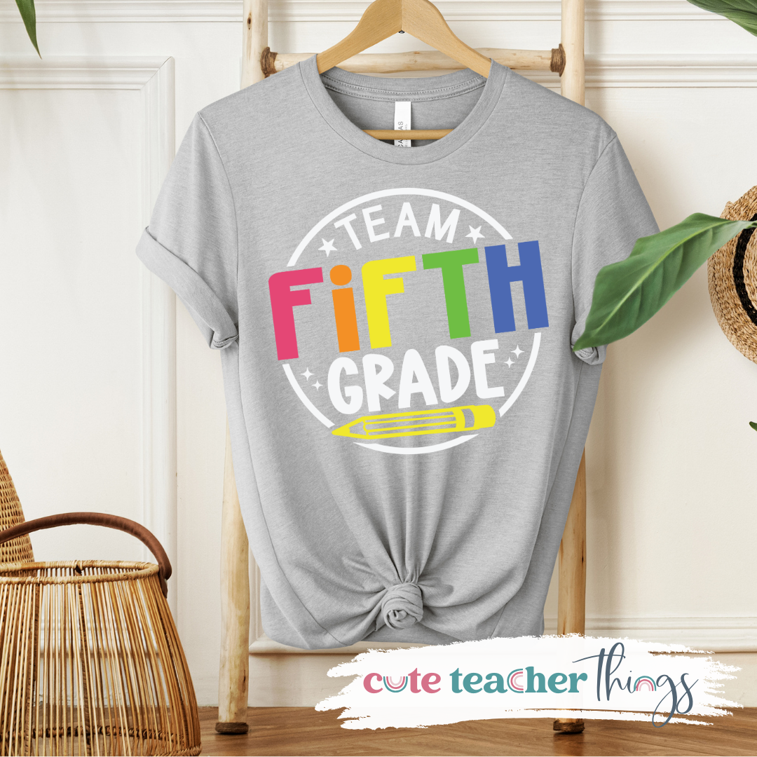 Team Fifth Grade Tee