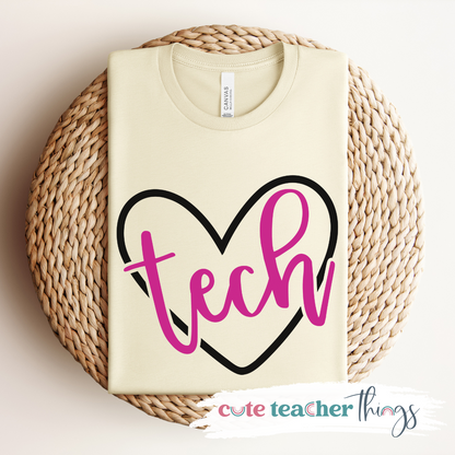 Tech Heart Tee