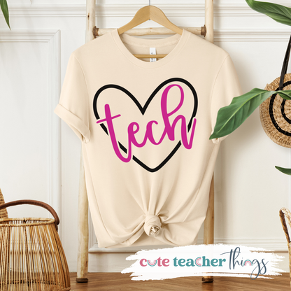 Tech Heart Tee