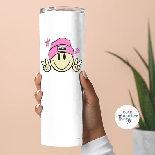 Valentine Smiley Tumbler