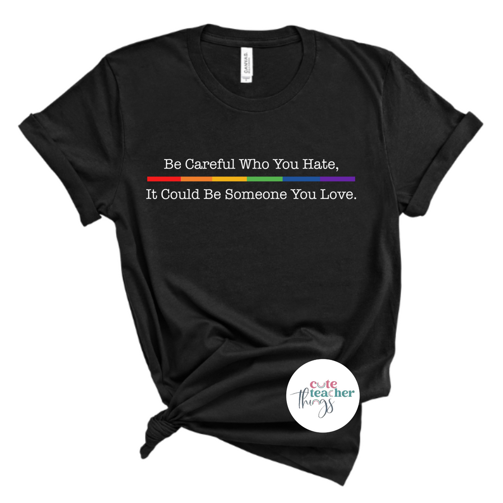Pride rainbow shirt, LGBT, LGBTQ  Tee