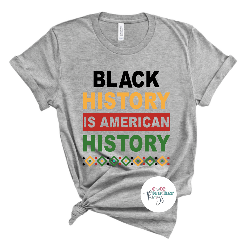 black history is american history full color tee, BLM, proud black queen t-shirt
