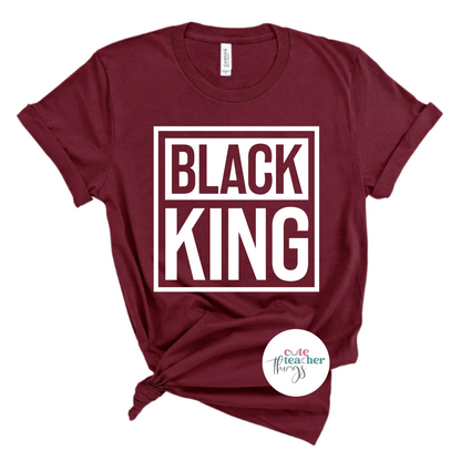 perfect gift idea for father's day, afro king shirt, juneteenth t-shirt