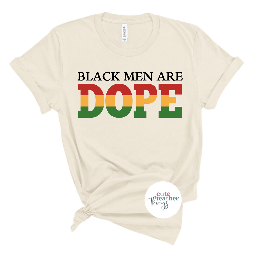 black men are dope tee, african american graphic shirt, juneteenth t-shirt